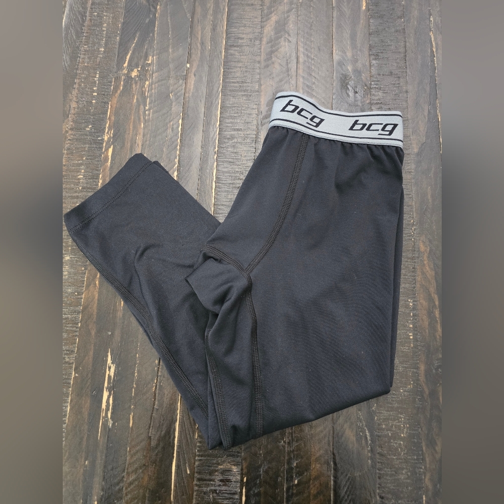 BCG Compression 3/4 Pants Size 14-16 Base Layer Youth